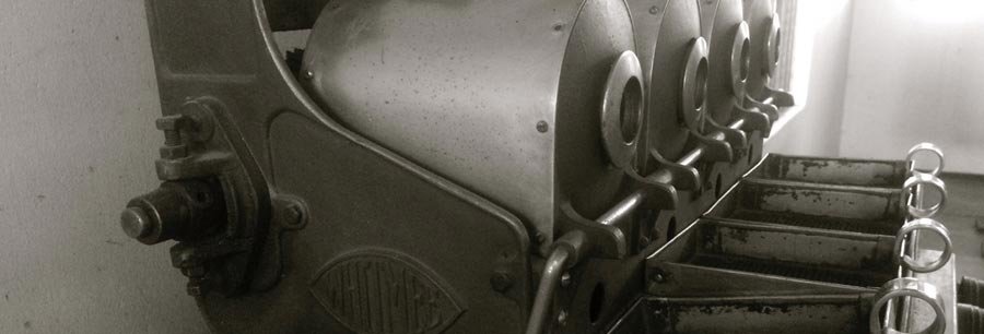 Milling machinery inside the Arusha Coffee Mill